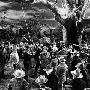 THE OX-BOW INCIDENT, William Benedict, Frank Conroy, Dana Andrews, Harry Davenport, Francis Ford, Anthony Quinn, 1943, TM and Copyright (c) 20th Century-Fox Film Corp.  All Rights Reserved