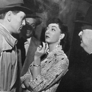 THE NARROW MARGIN, Charles McGraw, Marie Windsor, Don Beddoe, 1952