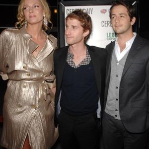 Uma Thurman, Max Winkler, Michael Angarano at arrivals for CEREMONY Premiere, Arclight Hollywood, Los Angeles, CA March 22, 2011. Photo By: Michael Germana/Everett Collection