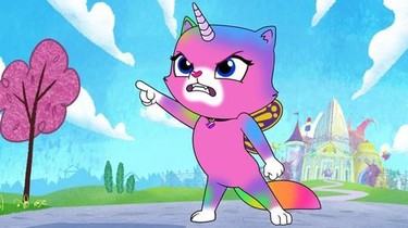 Rainbow butterfly unicorn kitty watch cartoons online shop