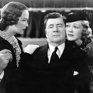 RACKETEERS IN EXILE, from left: Evelyn Venable, George Bancroft, Wynne Gibson, 1937