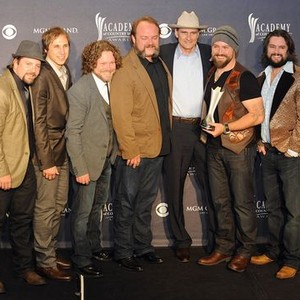 The 48th Annual Academy of Country Music Awards, John Hopkins (L), Zac Brown (C), Clay Cook (R), 04/07/2013, ©CBS