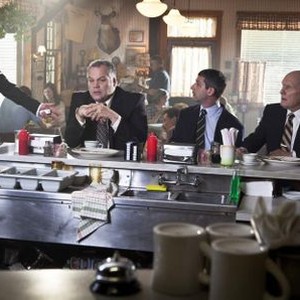 THE JUDGE, l-r: Robert Downey Jr., Vincent D'Onofrio, Jeremy Strong, Robert Duvall, 2014. ph: Claire Folger/©2014 Warner Bros. Entertainment Inc: U.S., Canada, Bahamas & Bermuda ©2014 Village Roadshow Films/BVI Limited: All Other Territories