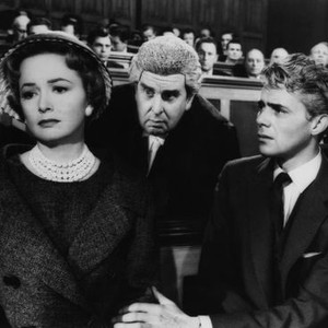 LIBEL, Olivia De Havilland, Robert Morley, Dirk Bogarde, 1959