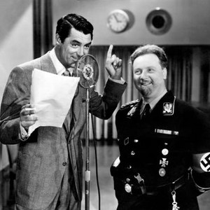 ONCE UPON A HONEYMOON, Cary Grant, Walter Slezak, 1942