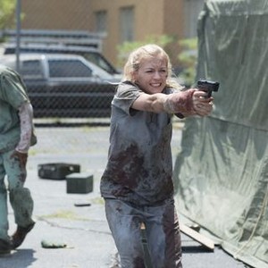 The Walking Dead, Tyler James Williams (L), Emily Kinney (R), 'Slabtown', Season 5, Ep. #4, 11/02/2014, ©AMC