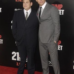 Jonah Hill, Channing Tatum at arrivals for 21 JUMP STREET Premiere, Grauman''s Chinese Theatre, Los Angeles, CA March 13, 2012. Photo By: Dee Cercone/Everett Collection
