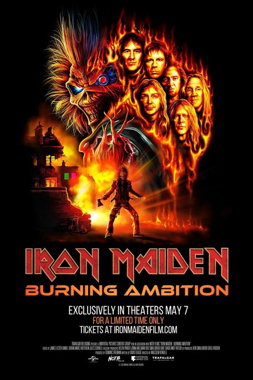 Iron Maiden: Burning Ambition poster