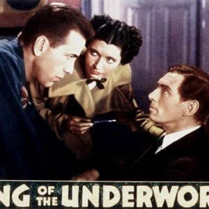 KING OF THE UNDERWORLD, Humphrey Bogart, Kay Francis, James Stephenson, 1939