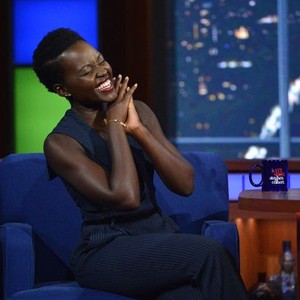 The Late Show With Stephen Colbert, Lupita Nyong'o, 09/08/2015, ©CBS