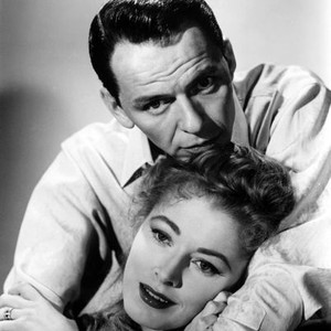 THE MAN WITH THE GOLDEN ARM, Frank Sinatra, Eleanor Parker, 1955