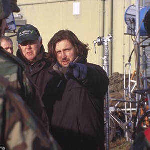 Director Gregor Jordan (right) on the set of Jordan's BUFFALO SOLDIERS. photo 13