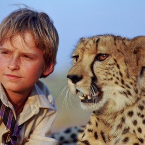 ALEX MICHAELETOS as Xan and his lovable cheetah Duma photo 2