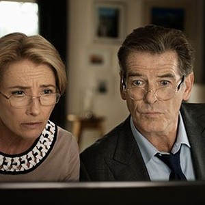 Emma Thompson as Kate and Pierce Brosnan as Richard in "The Love Punch." photo 20