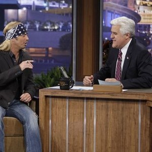 The Tonight Show With Jay Leno, Bret Michaels (L), Jay Leno (R), 'Season', ©NBC