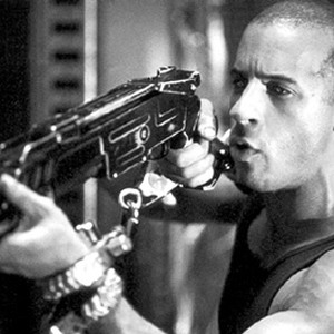 Vin Diesel as Riddick in USA Films' Pitch Black photo 8