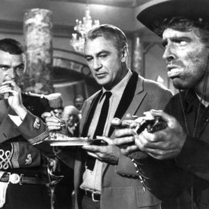 VERA CRUZ, Henry Brandon, Gary Cooper, Burt Lancaster, 1954