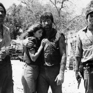 LONE WOLF MCQUADE, Leon Isaac Kennedy, Dana Kimmell, Chuck Norris, robert Beltran, 1983, (c)Orion Pictures