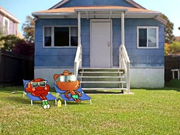 Gumball Watterson's Real House From The Amazing World of Gumball
