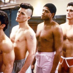 VISION QUEST, Michael Schoeffling (second left), Forest Whitaker (second right), 1985. ©Warner Brothers