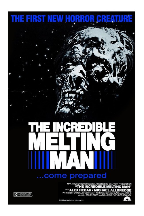 The Incredible Melting Man poster