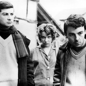 LE BEAU SERGE, Jean-Claude Brialy, Michele Meritz, Gerard Blain, 1958