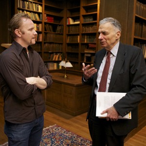 (L-R) Morgan Spurlock and Ralph Nader in "Pom Wonderful Presents: The Greatest Movie Ever Sold." photo 15