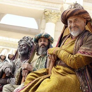 THE NATIVITY STORY, the Three Kings: Eriq Ebouaney as Balthasar, Stefan Kalipha as Gaspar, Nadim Sawalha as Melchior, 2006. ©New Line Cinema