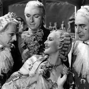 MARIE ANTOINETTE, Joseph Schildkraut, Albert Dekker, Norma Shearer, Reginald Gardiner, 1938.