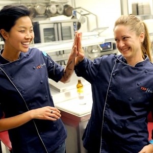 Top Chef, Kristen Kish (L), Brooke Williamson (R), 'Finale, Part 1', Season 10: Seattle, Ep. #16, 02/20/2013, ©BRAVO