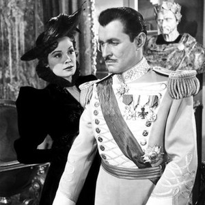 THE PRISONER OF ZENDA, from left: Jane Greer, Stewart Granger, 1952