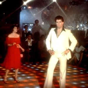 SATURDAY NIGHT FEVER, Karen Lynn Gorney, John Travolta, 1977, dance floor