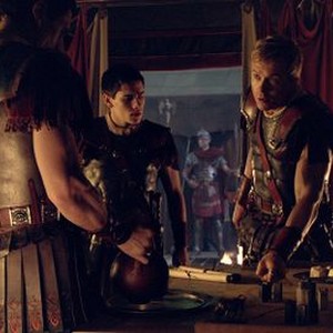 Spartacus, Christian Antidormi (L), Todd Lasance (R), 'The Dead And The Dying', Season 4: War of the Damned, Ep. #9, 04/05/2013, ©SYFY