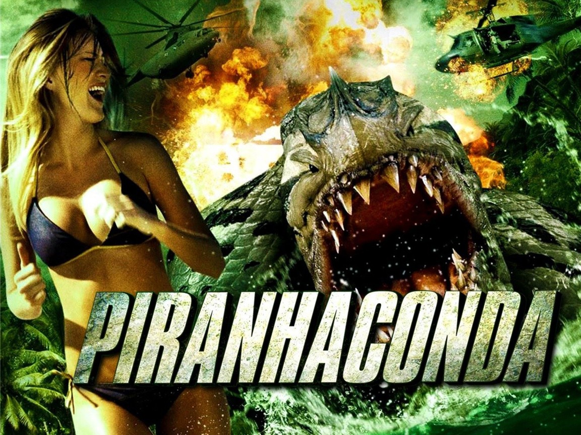 piranhaconda poster