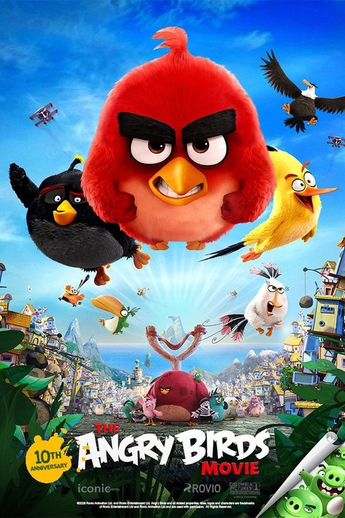 The Angry Birds Movie poster