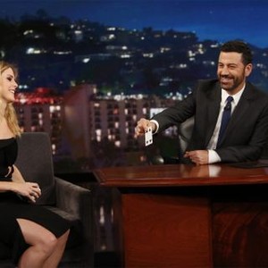 Jimmy Kimmel Live, Rose McIver (L), Jimmy Kimmel (R), 'Episode 6', Season 10, Ep. #6, 01/11/2012, ©ABC