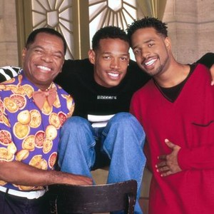 John Witherspoon, Marlon Wayans and Shawn Wayans (from left)