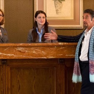 DANNY COLLINS, from left: Annette Bening, Melissa Benoist, Al Pacino, 2015. ph: Hopper Stone/© Bleecker Street
