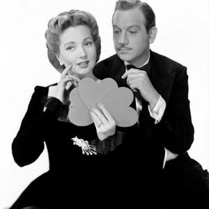 THREE HEARTS FOR JULIA, from left: Ann Sothern, Melvyn Douglas, 1943