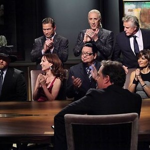 The Apprentice, from left: Trace Adkins, Marilu Henner, Penn Jillette, Dee Snider, Gary Busey, Lisa Rinna, 'The Wolf In Charge Of The Hen House', Celebrity Apprentice All-Stars, Ep. #1, 03/03/2013, ©NBC