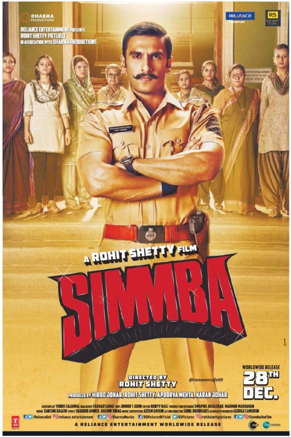 Simmba zee hot sale cinema