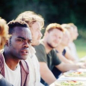 MIDSOMMAR, FIRST TWO FROM LEFT: WILL POULTER, WILLIAM JACKSON HARPER, 2019. © A24