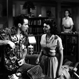 FROM HERE TO ETERNITY, Montgomery Clift, Donna Reed, Kristine Miller, 1953