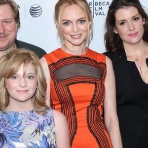 Michael Chernus, Audrey Scott, Heather Graham, Melanie Lynskey at arrivals for 2014 Tribeca Film Festival - GOODBYE TO ALL THAT Premiere, SVA Theatre, New York, NY April 17, 2014. Photo By: Andres Otero/Everett Collection