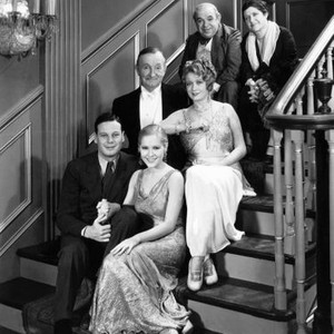 THE COHENS AND KELLYS IN HOLLYWOOD, left to right, from bottom, Norman Foster, June Clyde; Charles Murray, Esther Howard; George Sidney, Emma Dunn; 1932