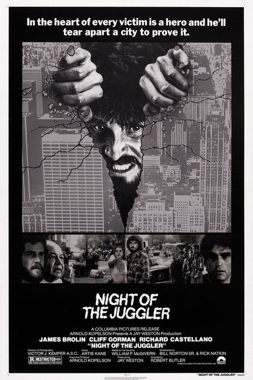 Night of the Juggler poster