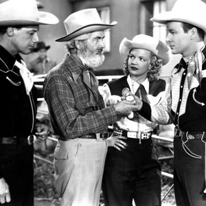 HOME IN OKLAHOMA, Arthur Space, Gabby Hayes, Dale Evans, Roy Rogers, 1946