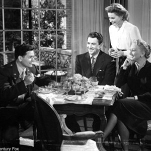 Pictured left to right: John Garfield, Gregory Peck, Dorothy McGuire and Celeste Holm. photo 13