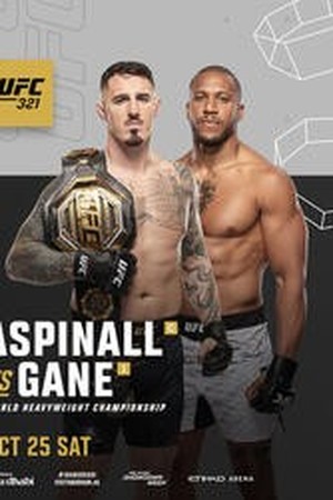 UFC 321: Aspinall vs. Gane poster