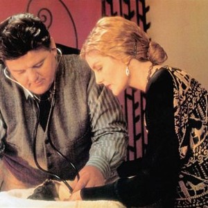 BUDDY, from left: Robbie Coltrane, Rene Russo, 1997, © Columbia